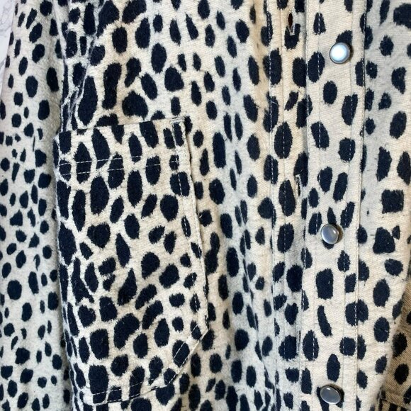 Free People Printed Western Flannel Shirt - Picture 8 of 11